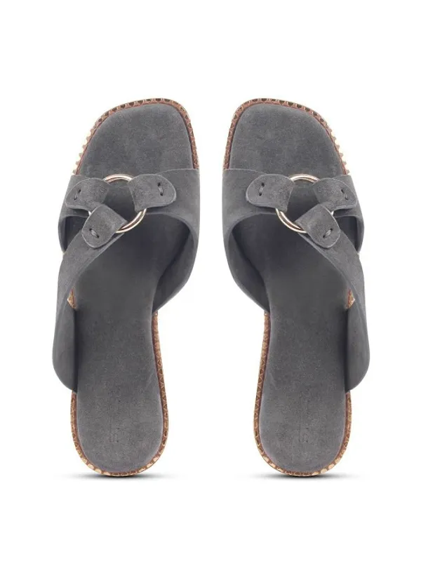 Grey_Suede_Flats_For_Women