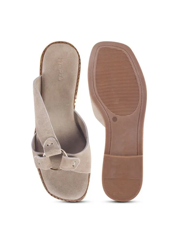 Grey_Suede_Flats_For_Women