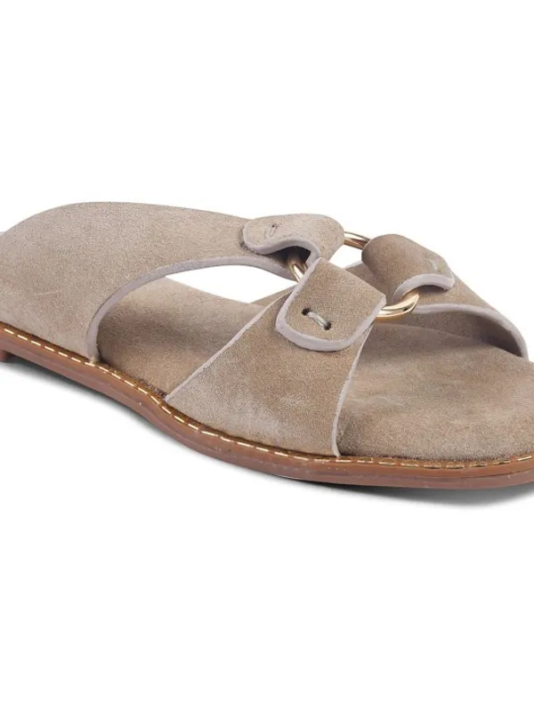 Grey_Suede_Flats_For_Women