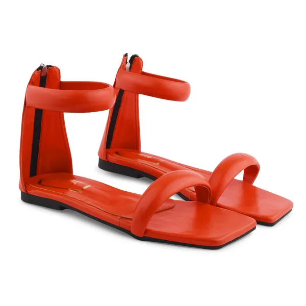 Orange_Fox_Leather_Heel_For_Women