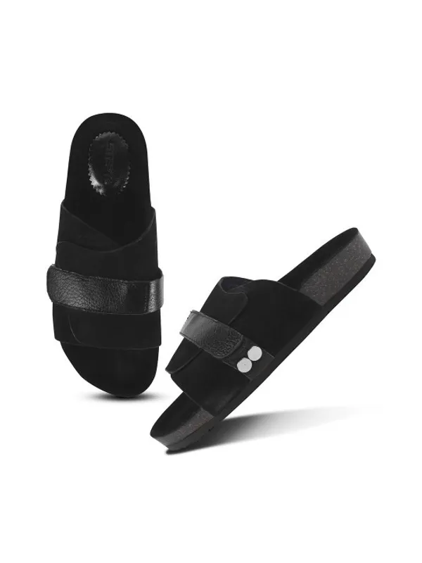 Black_Suede_Flats_For_Women