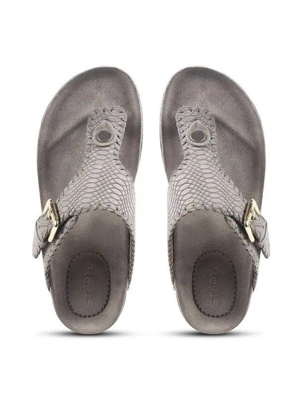 Grey_Suede_Flats_For_Women