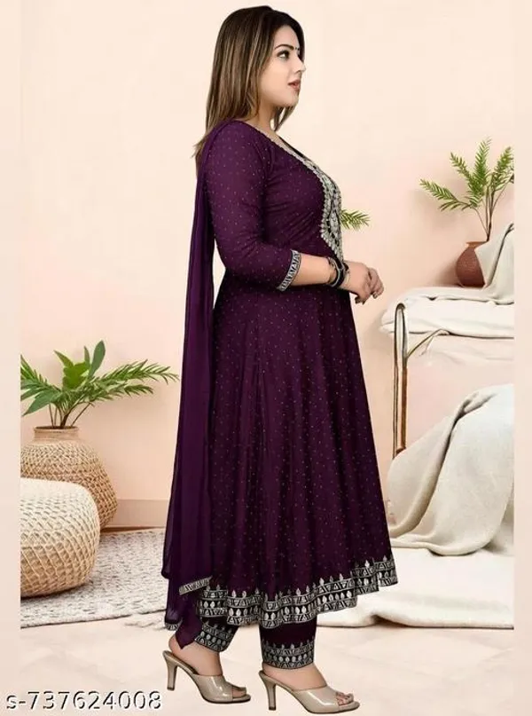Purple_Embroidered_Anarkali_Kurta_Pant_Set_With_Dupatta_Ethnic_Wear_Set_For_Women