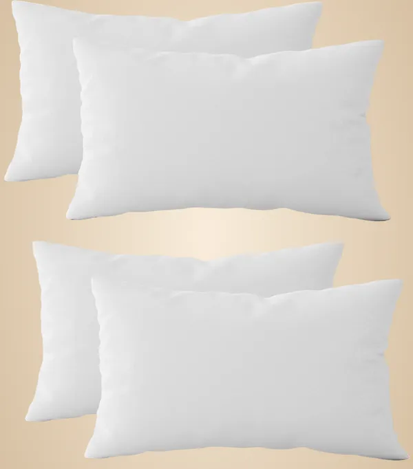 White_Microfibre_Vacuum_Pillow_Pack_Of_4