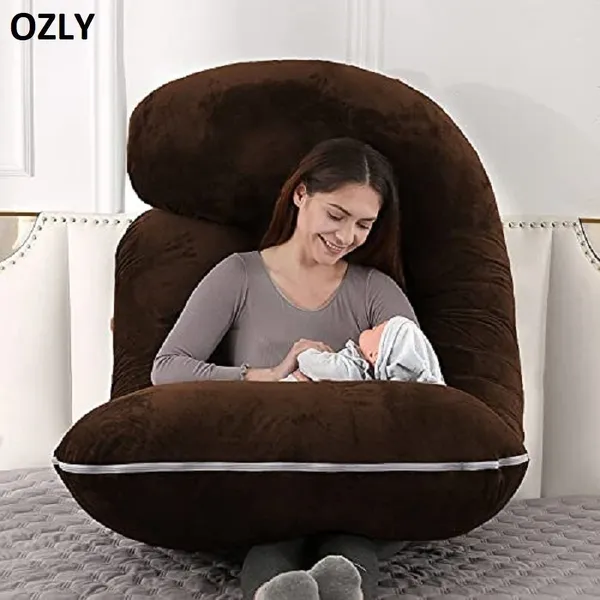 56_Inches_Full_Body_Pillow_Maternity_Pillow_For_Pregnant_Women_And_Comfort_J_Shaped_Pillow_With_Removable_Washable_Velvet_Cover