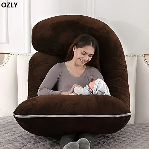 56_Inches_Full_Body_Pillow_Maternity_Pillow_For_Pregnant_Women_And_Comfort_J_Shaped_Pillow_With_Removable_Washable_Velvet_Cover