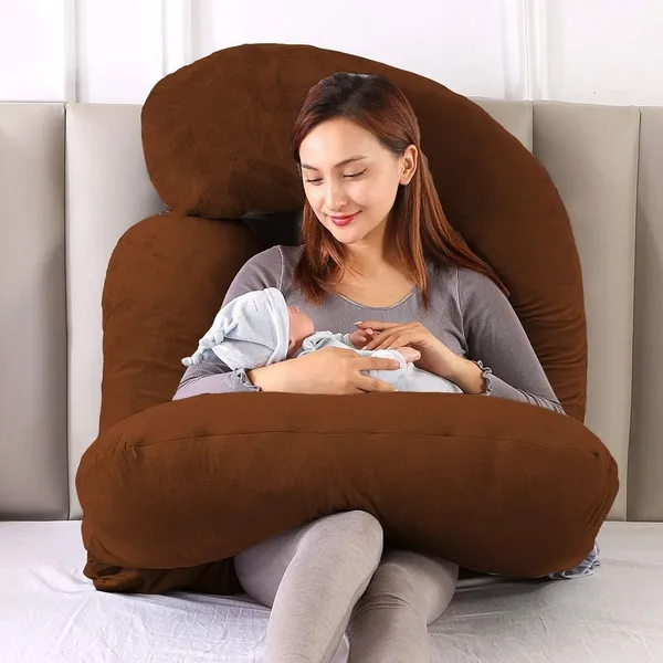 Upgrade_Model_Of_Pregnancy_Pillow_Microfibre_Solid_Pregnancy_Pillow_Pack_Of_1