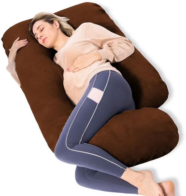 Upgrade_Model_Of_Pregnancy_Pillow_Microfibre_Solid_Pregnancy_Pillow_Pack_Of_1