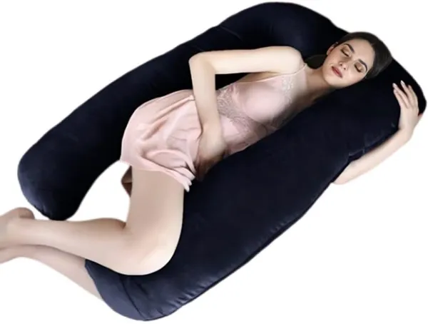U_Shape_Microfiber_Solid_Pregnancy_Pillow