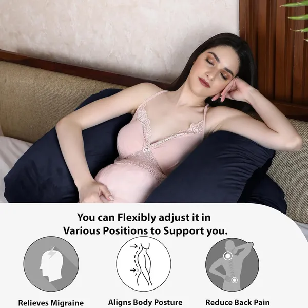 U_Shape_Microfiber_Solid_Pregnancy_Pillow