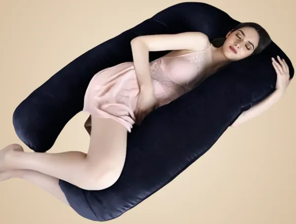 U_Shape_Microfiber_Solid_Pregnancy_Pillow