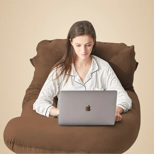 J_Shape_Microfiber_Solid_Pregnancy_Pillow