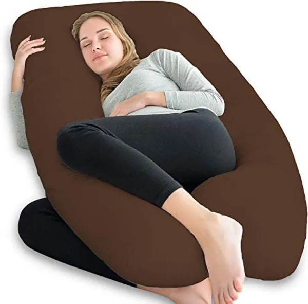 U_Shape_Microfiber_Solid_Pregnancy_Pillow