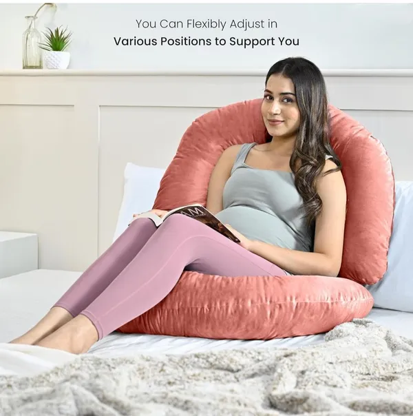 C_Shape_Microfiber_Solid_Pregnancy_Pillow