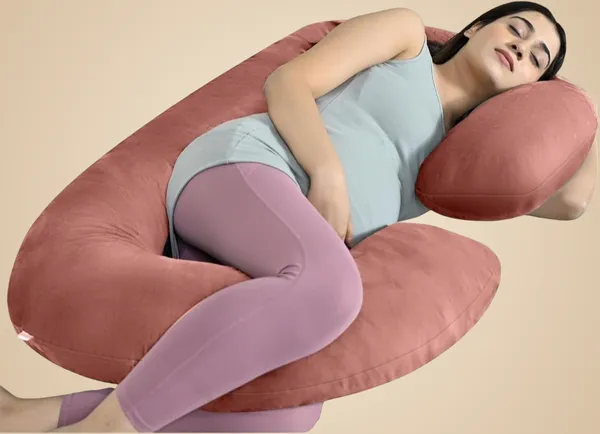 C_Shape_Microfiber_Solid_Pregnancy_Pillow