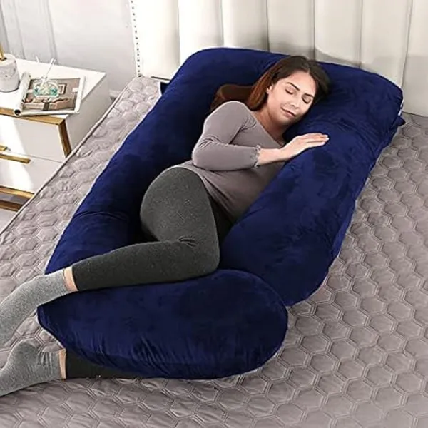 Upgrade_Model_Of_Pregnancy_Pillow_Microfibre_Solid_Pregnancy_Pillow_Pack_Of_1