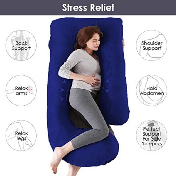 Dark_Blue_Microfibre_Pregnancy_Pillow