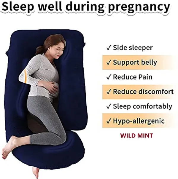 Dark_Blue_And_Maroon_Pregnancy_Pillow_J_Shape