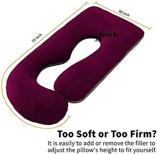 Ultra_Soft_J_Microfiber_Solid_Pregnancy_Pillow_Pack_Of_1_Wine