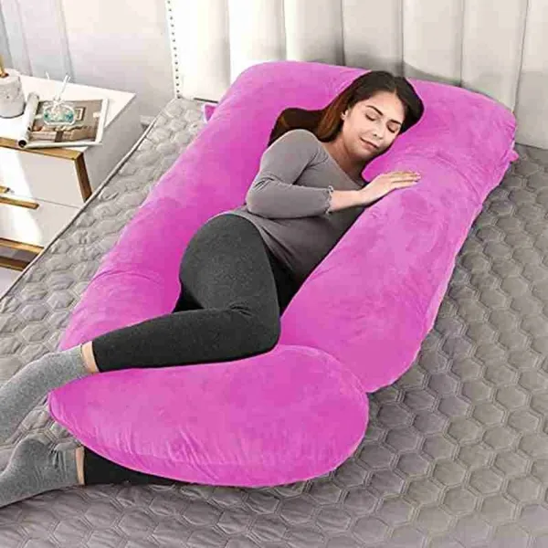 Pink_Polyester_Fibre_Pregnancy_Pillow