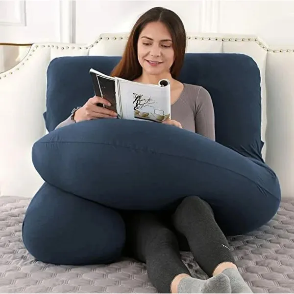 J_Shape_Microfiber_Solid_Pregnancy_Pillow