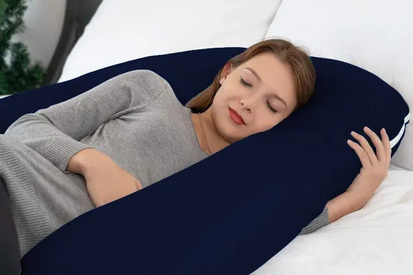 Premium_J_Shape_Microfibre_Solid_Pregnancy_Pillow_Pack_Of_1