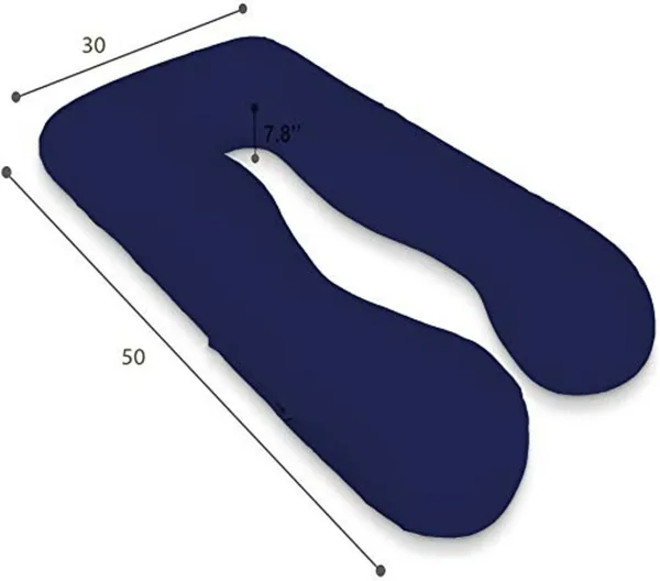 U_Shape_Microfiber_Solid_Pregnancy_Pillow