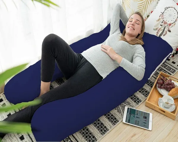 U_Shape_Microfiber_Solid_Pregnancy_Pillow