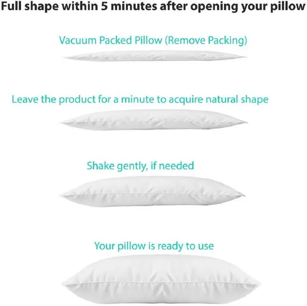 White_Microfibre_Vacuum_Pillow_Pack_Of_5