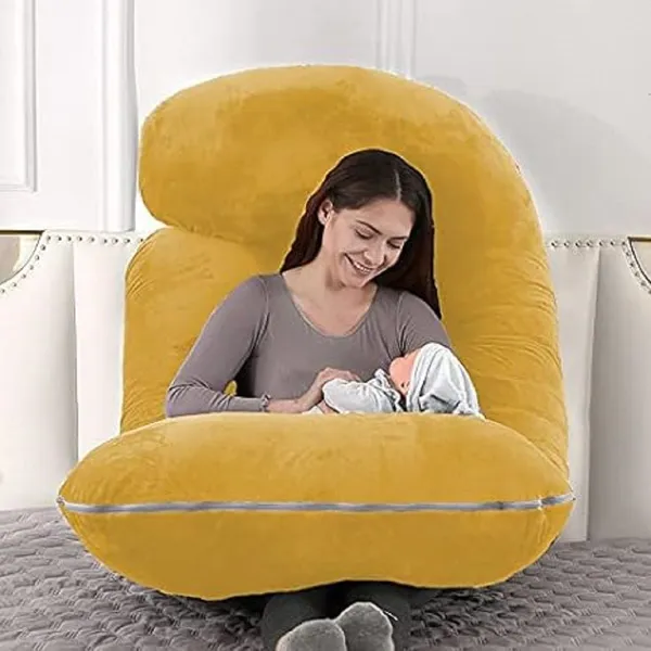 Upgrade_Model_Of_Pregnancy_Pillow_Microfibre_Solid_Pregnancy_Pillow_Pack_Of_1