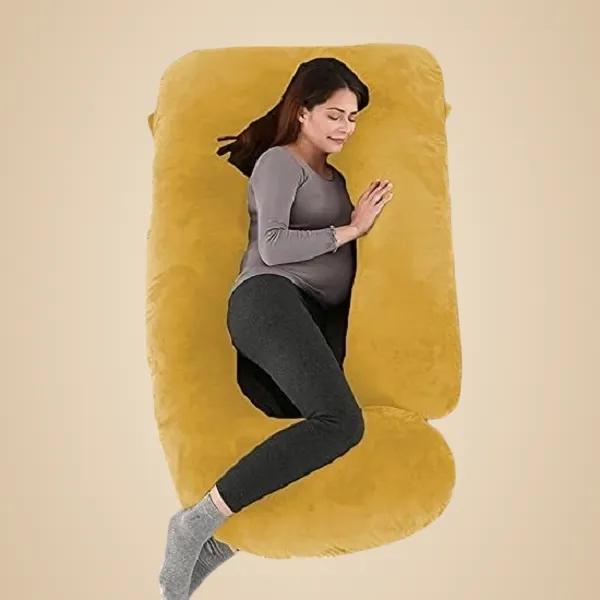 56_Inches_Full_Body_Pillow_Maternity_Pillow_For_Pregnant_Women_And_Comfort_J_Shaped_Pillow_With_Removable_Washable_Velvet_Cover