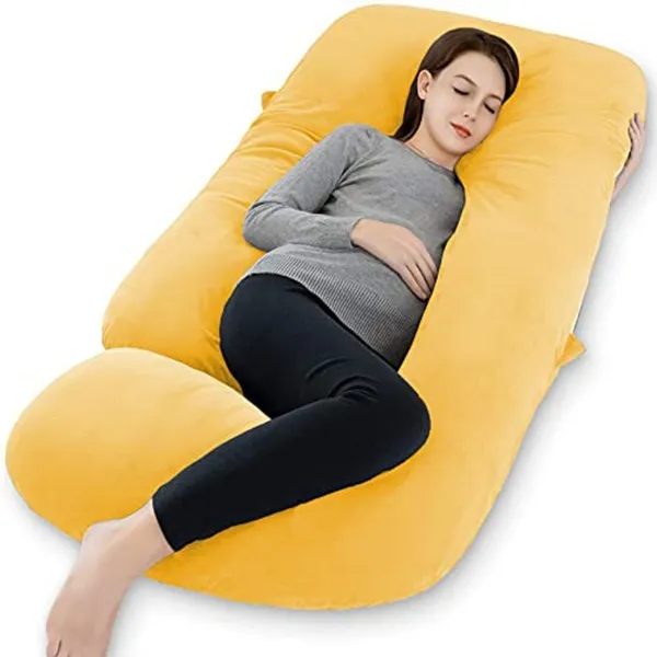 Gold_Microfibre_Pregnancy_Pillow