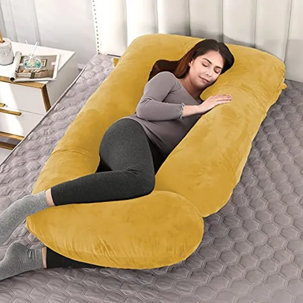 Gold_Microfibre_Pregnancy_Pillow