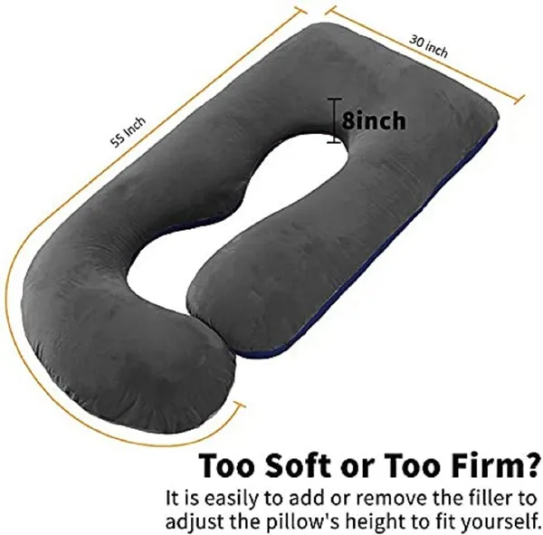 Grey_Dark_Blue_Pregnancy_Pillow_J_Shape