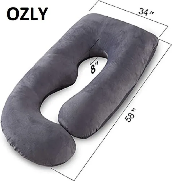 56_Inches_Full_Body_Pillow_Maternity_Pillow_For_Pregnant_Women_And_Comfort_J_Shaped_Pillow_With_Removable_Washable_Velvet_Cover