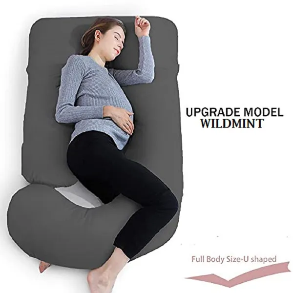 Premium_J_Shape_Microfibre_Solid_Pregnancy_Pillow_Pack_Of_1