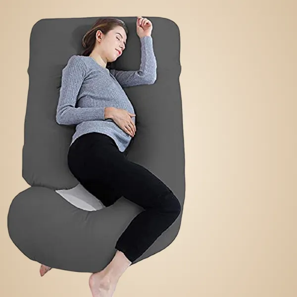 Premium_J_Shape_Microfibre_Solid_Pregnancy_Pillow_Pack_Of_1