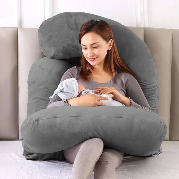 Upgrade_Model_Of_Pregnancy_Pillow_Microfibre_Solid_Pregnancy_Pillow_Pack_Of_1