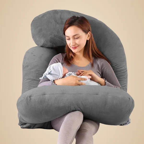 Upgrade_Model_Of_Pregnancy_Pillow_Microfibre_Solid_Pregnancy_Pillow_Pack_Of_1