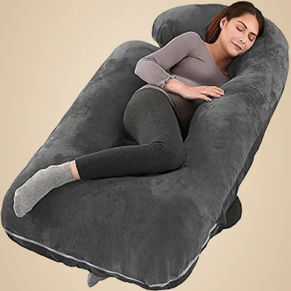 J_Shape_Pregnancy_Pillow_Pack_Of_1