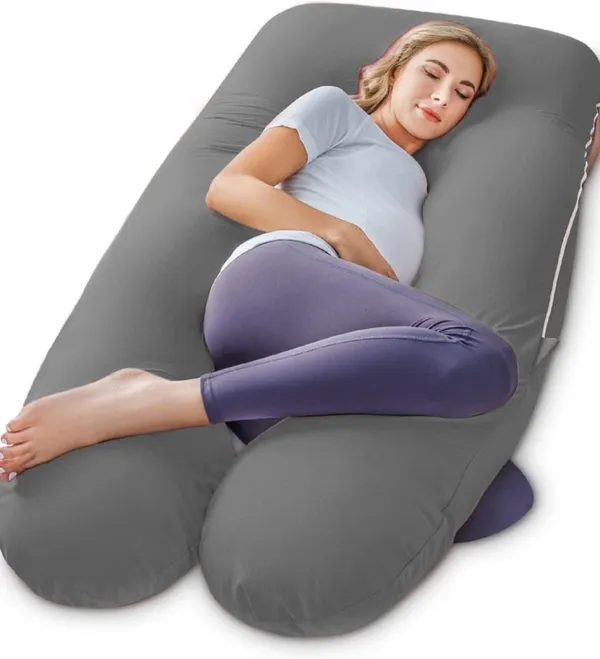 U_Shape_Microfiber_Solid_Pregnancy_Pillow