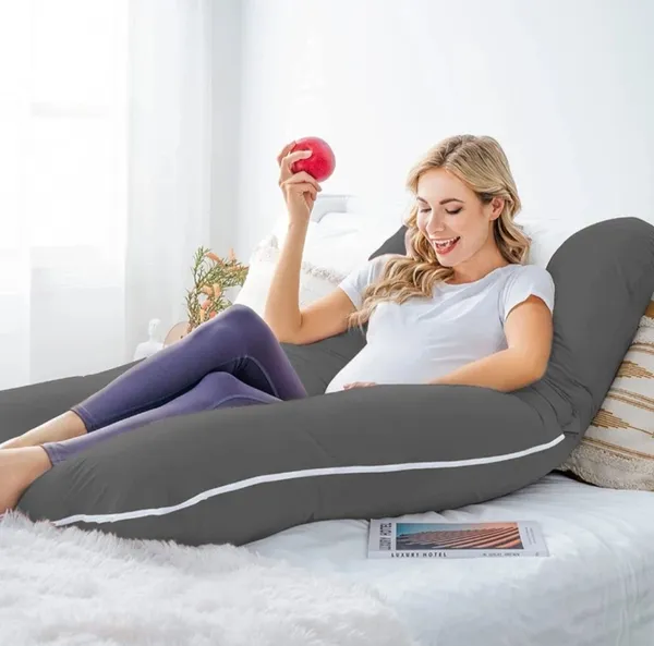 U_Shape_Microfiber_Solid_Pregnancy_Pillow