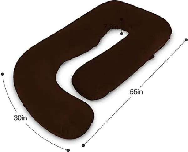 56_Inches_Full_Body_Pillow_Maternity_Pillow_For_Pregnant_Women_And_Comfort_J_Shaped_Pillow_With_Removable_Washable_Velvet_Cover