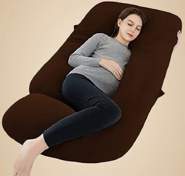 56_Inches_Full_Body_Pillow_Maternity_Pillow_For_Pregnant_Women_And_Comfort_J_Shaped_Pillow_With_Removable_Washable_Velvet_Cover