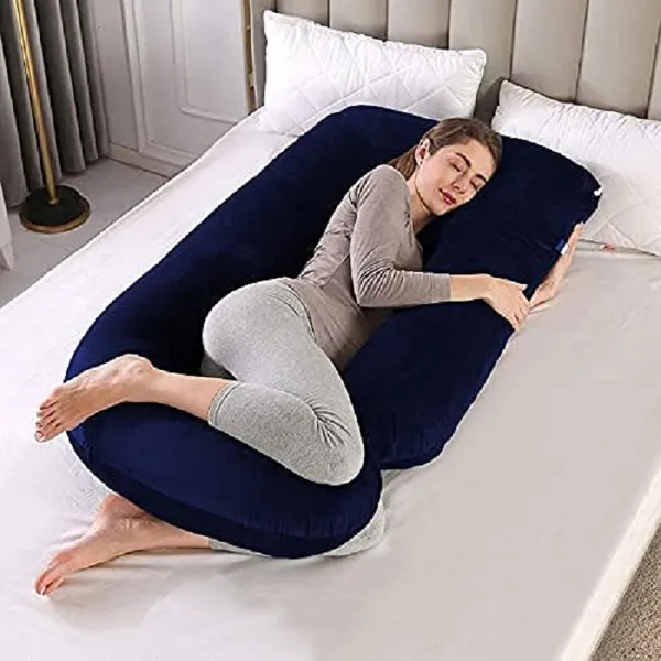 56_Inches_Full_Body_Pillow_Maternity_Pillow_For_Pregnant_Women_And_Comfort_J_Shaped_Pillow_With_Removable_Washable_Velvet_Cover