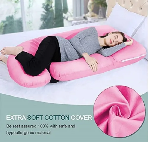 56_Inches_Full_Body_Pillow_Maternity_Pillow_For_Pregnant_Women_And_Comfort_J_Shaped_Pillow_With_Removable_Washable_Velvet_Cover