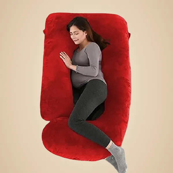 56_Inches_Full_Body_Pillow_Maternity_Pillow_For_Pregnant_Women_And_Comfort_J_Shaped_Pillow_With_Removable_Washable_Velvet_Cover