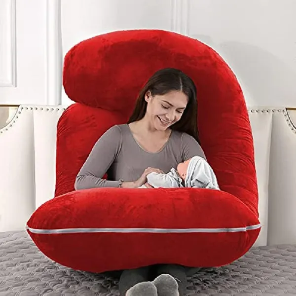 56_Inches_Full_Body_Pillow_Maternity_Pillow_For_Pregnant_Women_And_Comfort_J_Shaped_Pillow_With_Removable_Washable_Velvet_Cover