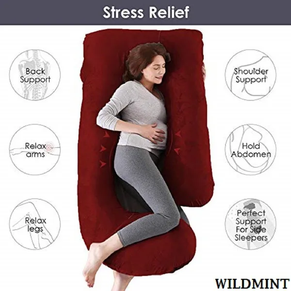 57_Inches_Full_Body_Pillow_Maternity_Pillow_For_Pregnant_Women_And_Comfort_J_Shaped_Pillow_With_Removable_Washable_Velvet_Cover