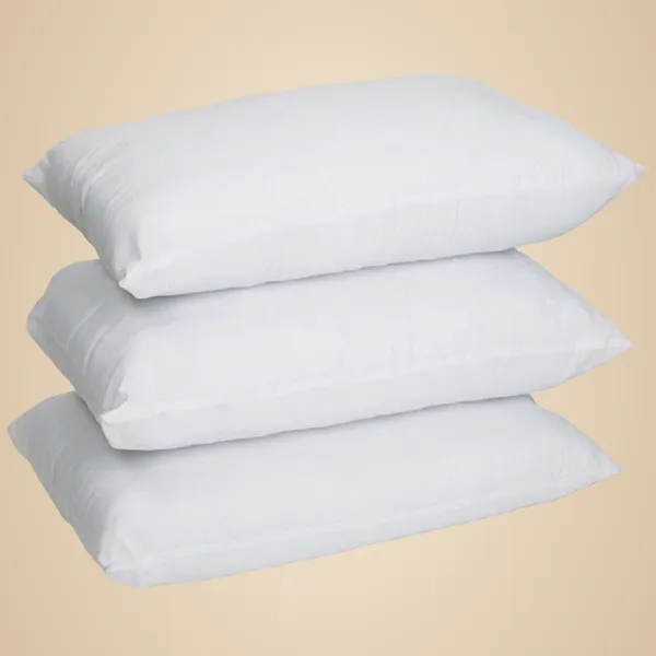 White_Microfibre_Vacuum_Pillow_Set_Of_3